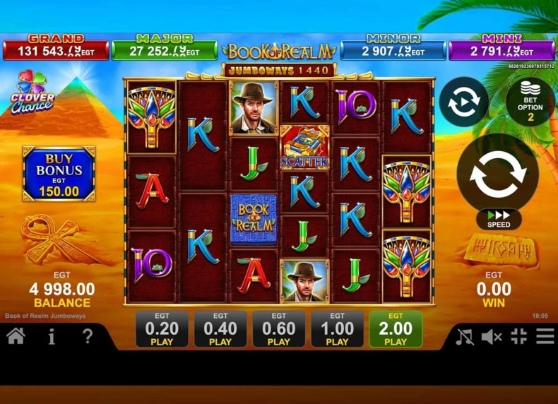 Book Of Realm Jumboways game - play for free