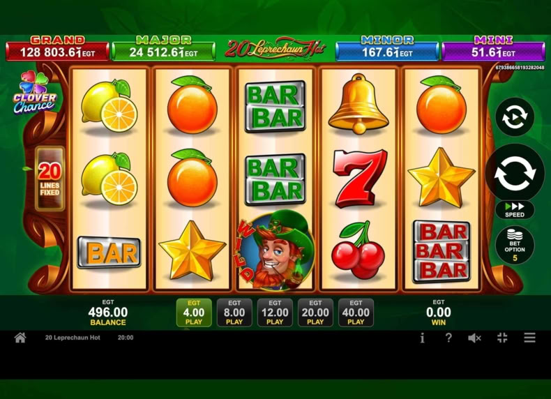 20 Leprechaun Hot game - play for free