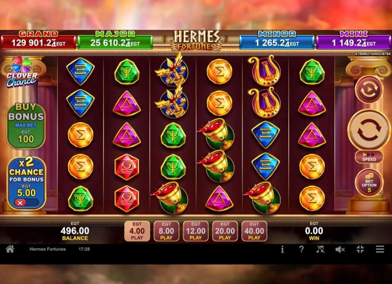 Hermes Fortunes game - play for free