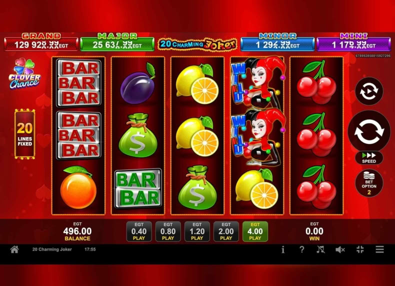 20 Charming Joker game - play for free