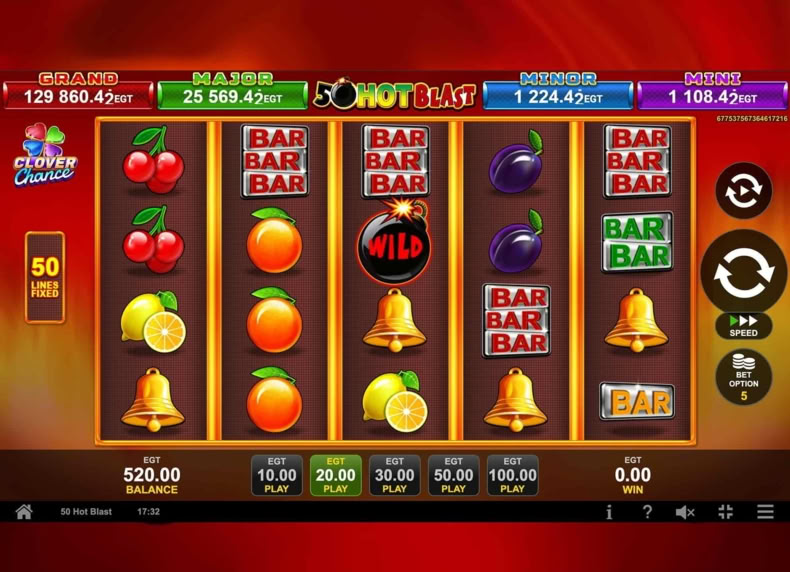 50 Hot Blast game - play for free