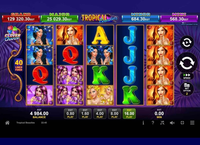 Tropical Beauties game - play for free