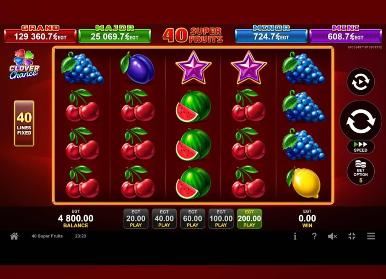 40 Super Fruits game - play for free