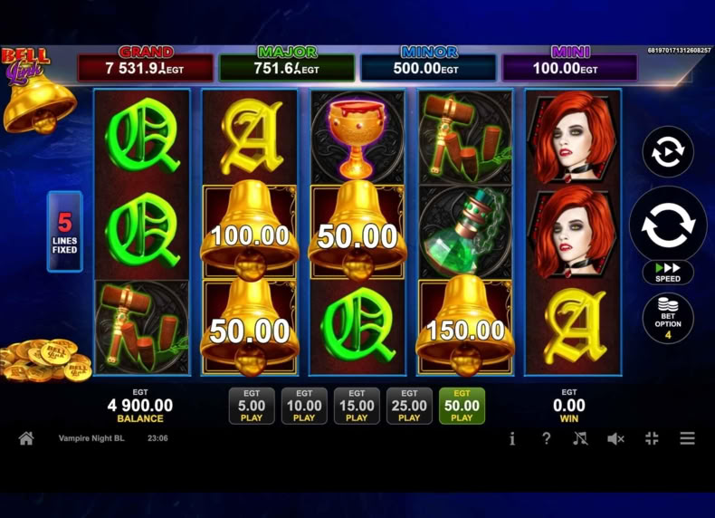 VAMPIRE NIGHT BELL LINK game - play for free