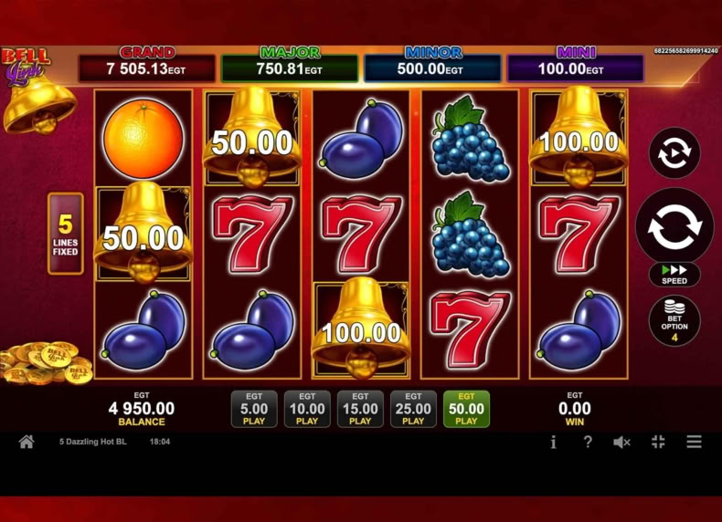 5 DAZZLING HOT BELL LINK game - play for free