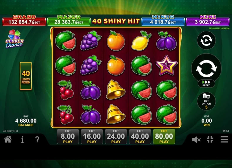 40 Shiny Hit game - play for free