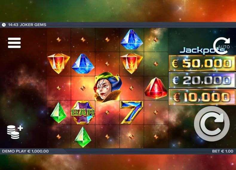 Joker Gems game - play for free