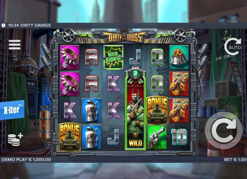 Dirty Dawgs of Nitropolis game - play for free