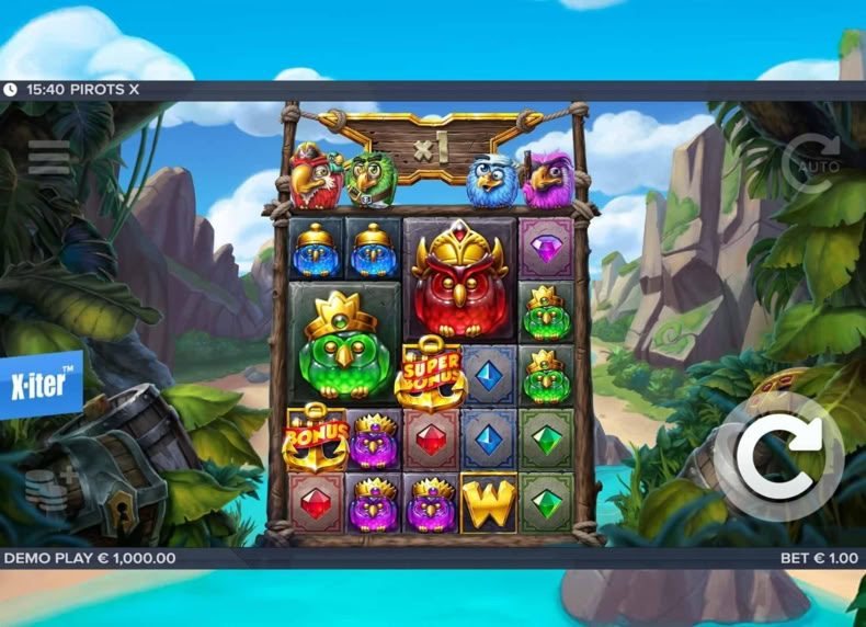 Pirots X game - play for free
