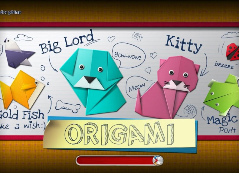 Origami game - play for free
