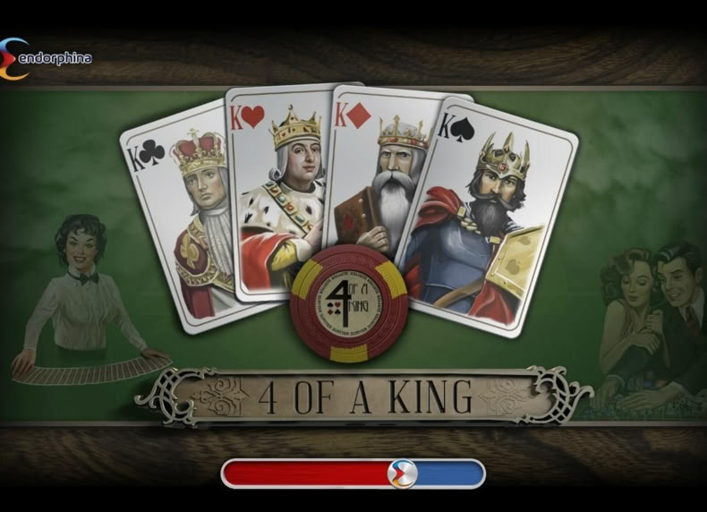 4 of a King game - play for free