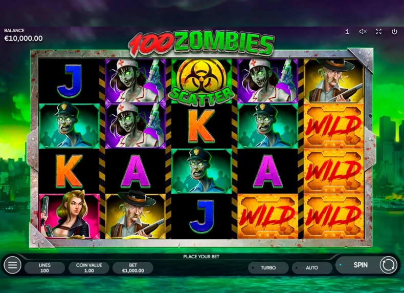 100 Zombies game - play for free
