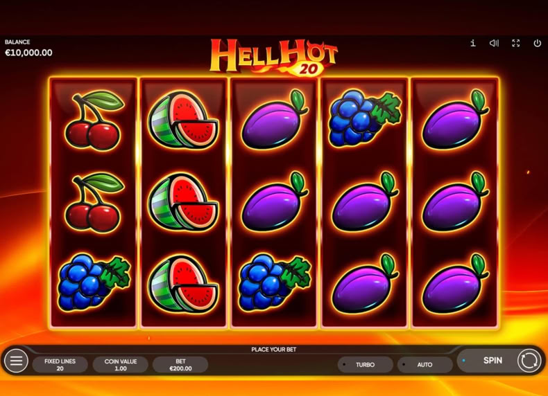Hell Hot 20 game - play for free