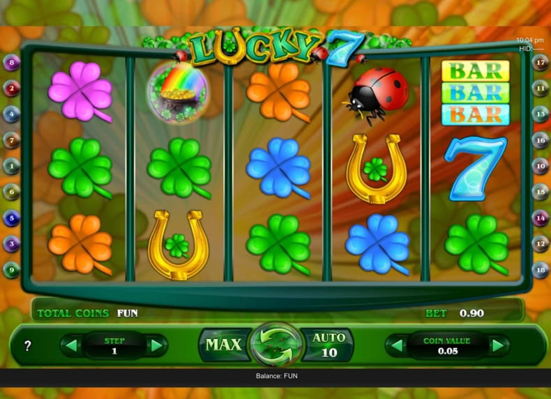Lucky 7 game - play for free