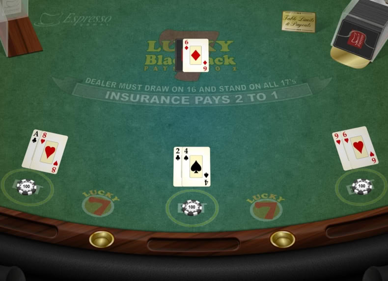 Lucky 7 Blackjack game - play for free