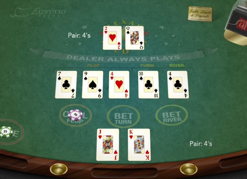 Texas Hold'em Poker game - play for free