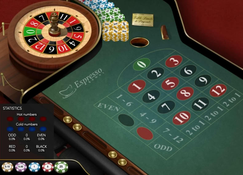 12 Numbers Roulette game - play for free