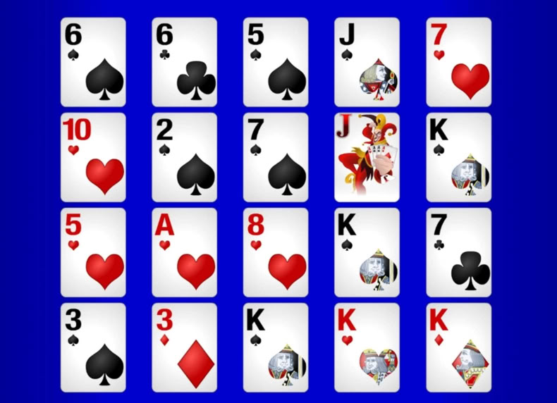 4H Joker Poker game - play for free