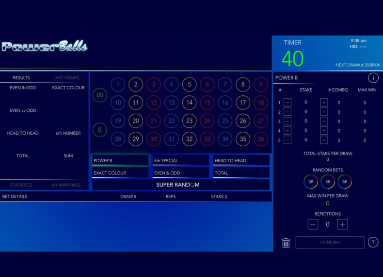 Power Balls game - play for free