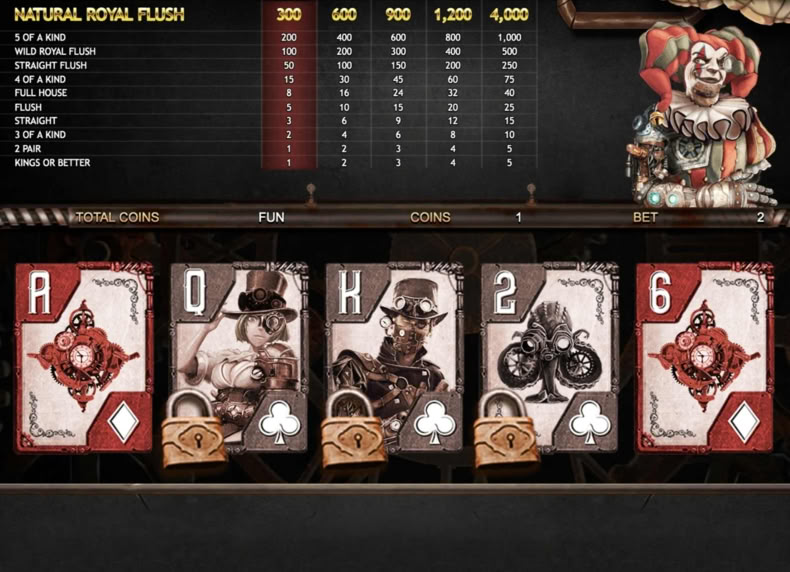 Steam Joker Poker game - play for free