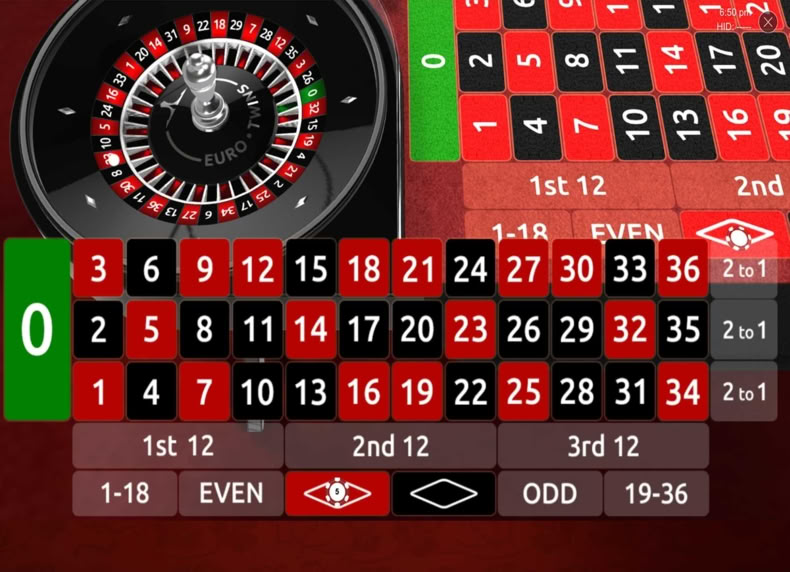 Euro Twins Roulette game - play for free