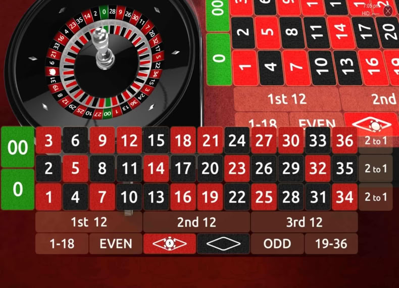 Roulette American Pro game - play for free