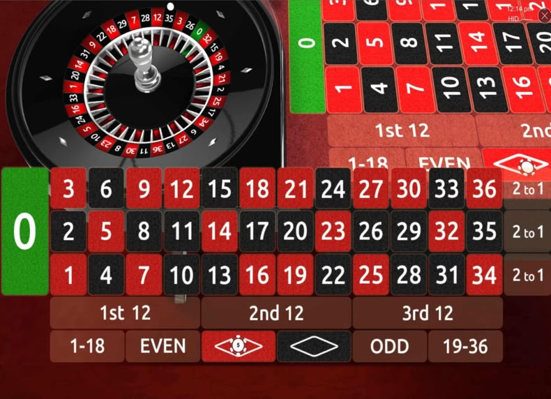 Roulette Euro Pro game - play for free