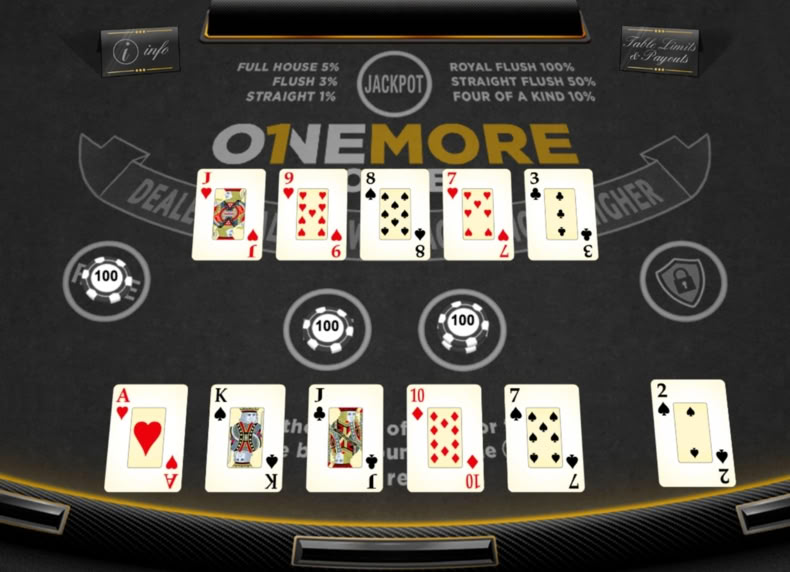 One More Poker game - play for free