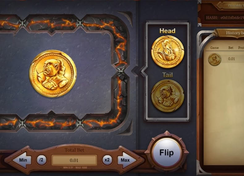 Heads & Tails game - play for free