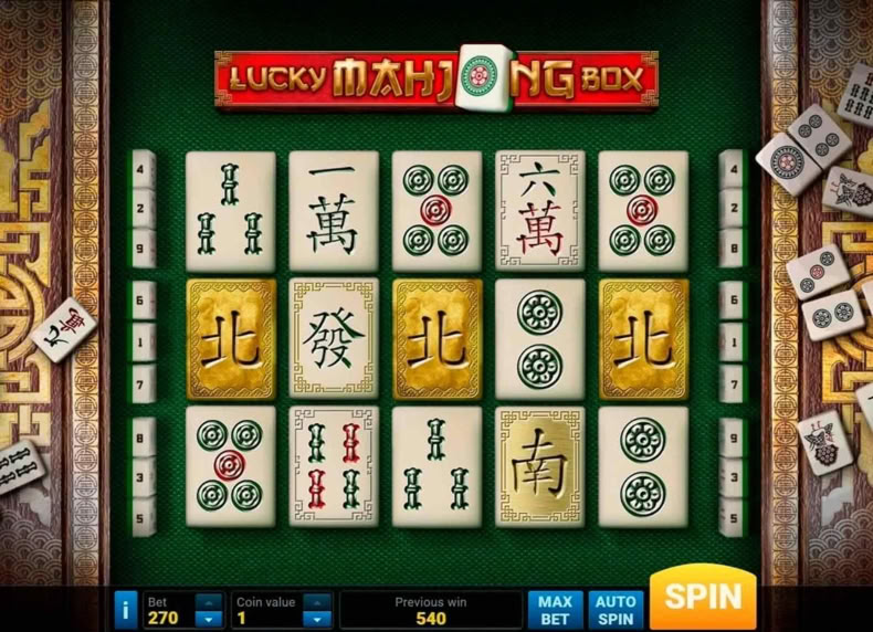 Lucky Mahjong Box game - play for free