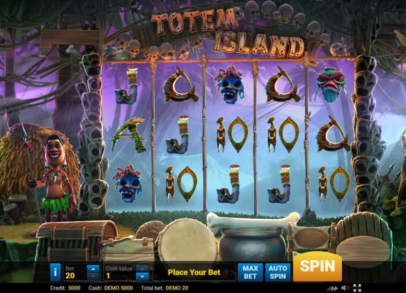 Totem Island game - play for free