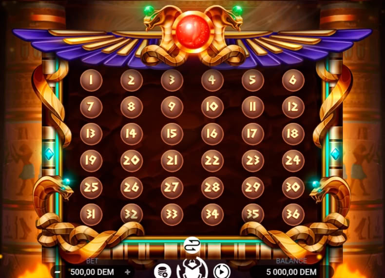 Book of Keno game - play for free
