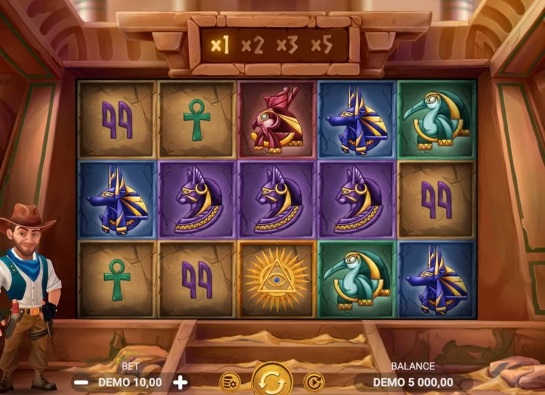 Curse of the Pharaoh game - play for free