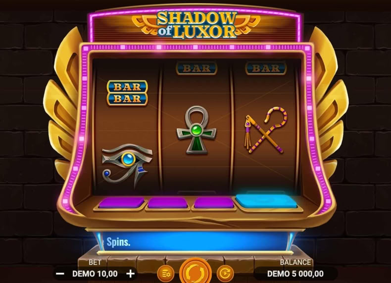 Shadow of Luxor Jackpot game - play for free