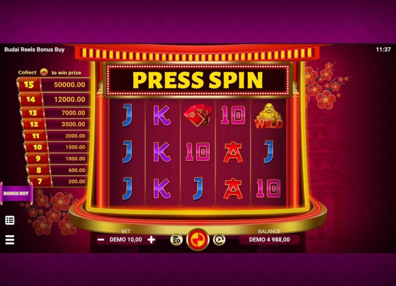 Budai Reels Bonus Buy game - play for free