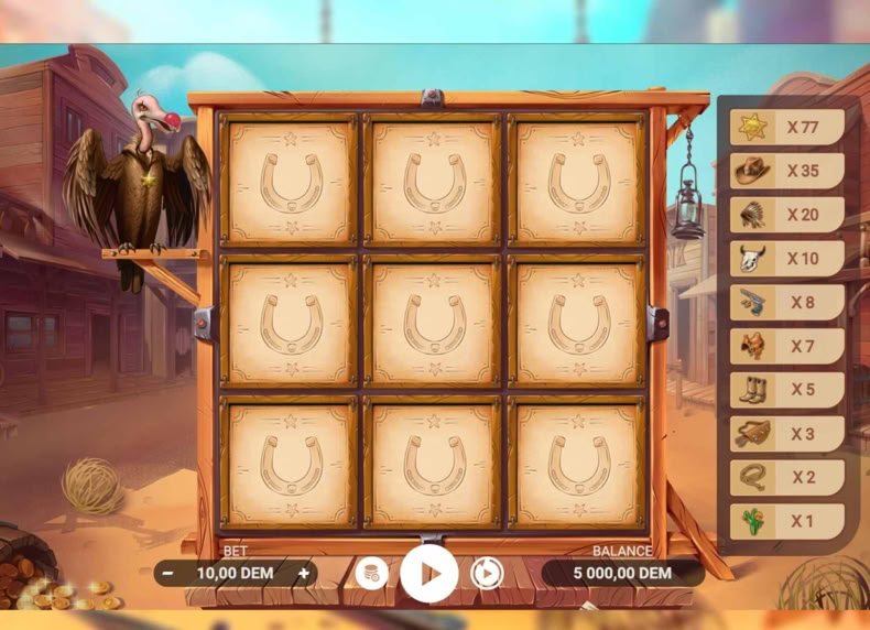 Old West game - play for free