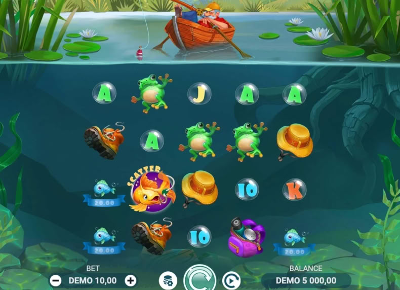 Mega Greatest Catch Bonus Buy game - play for free