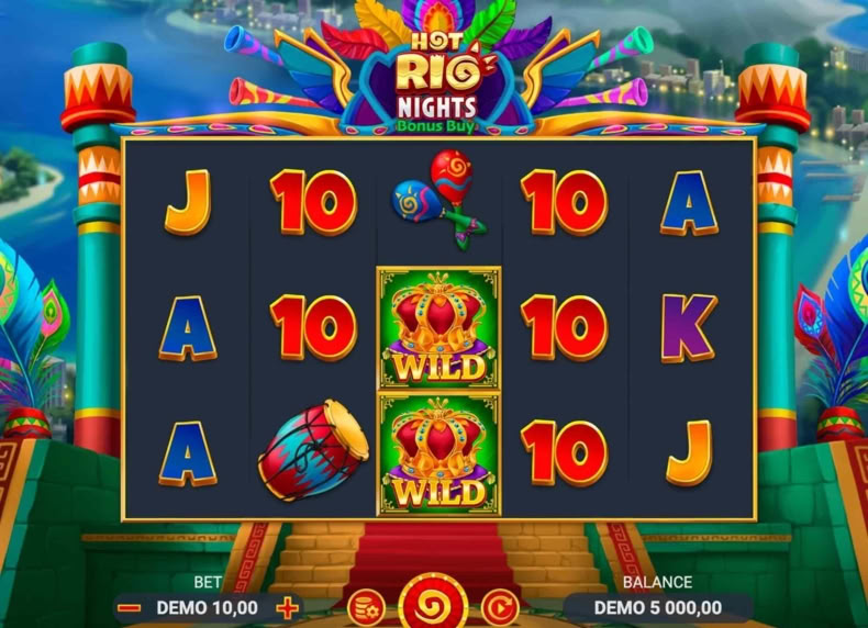 Hot Rio Nights Bonus Buy game - play for free