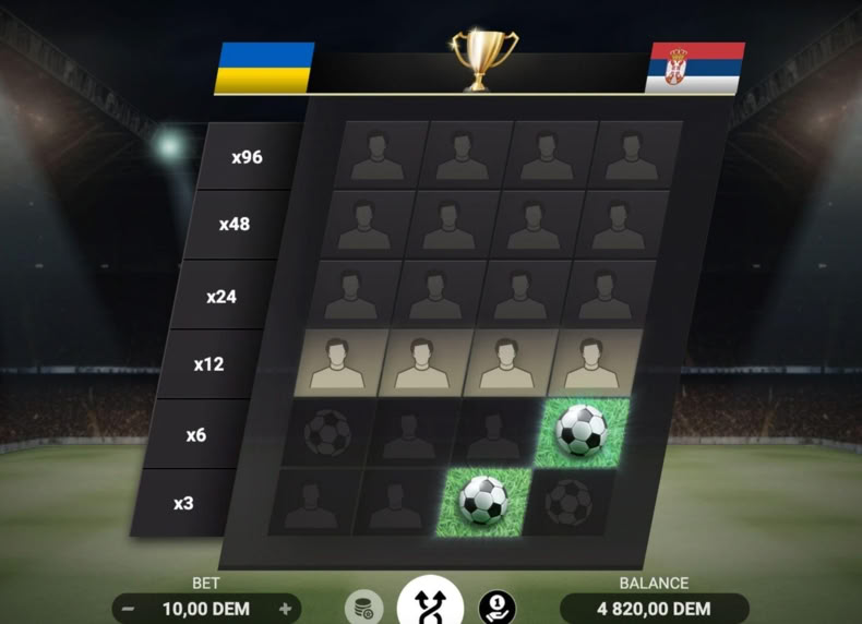 Soccer Solo Striker game - play for free