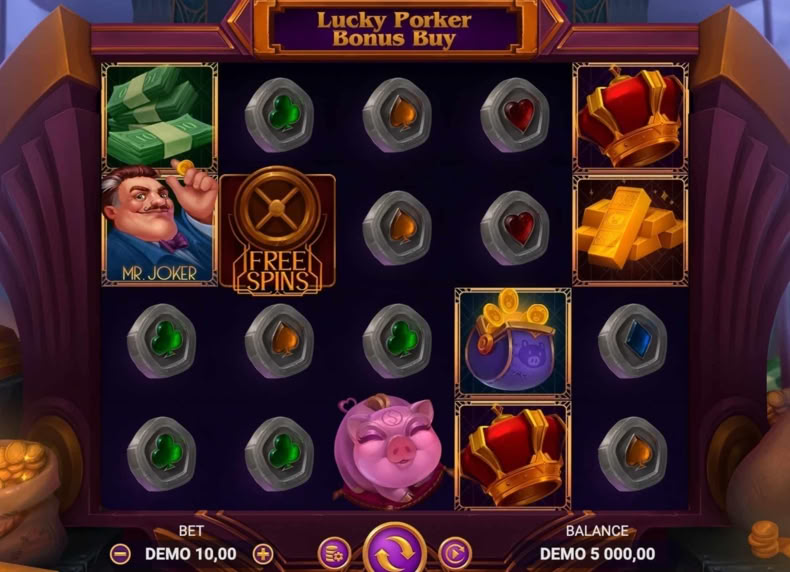 Lucky Porker Bonus Buy game - play for free