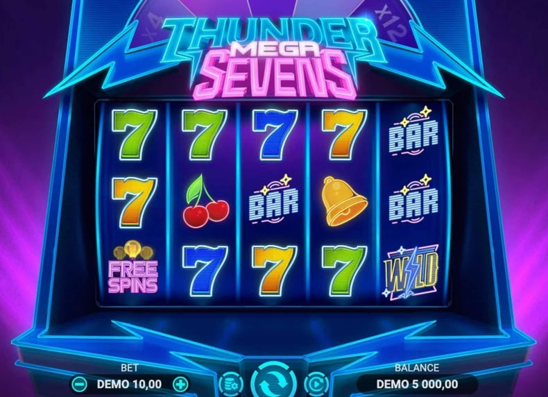 Thunder Mega Sevens Bonus Buy game - play for free