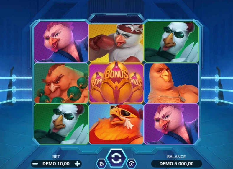 Battle Roosters game - play for free