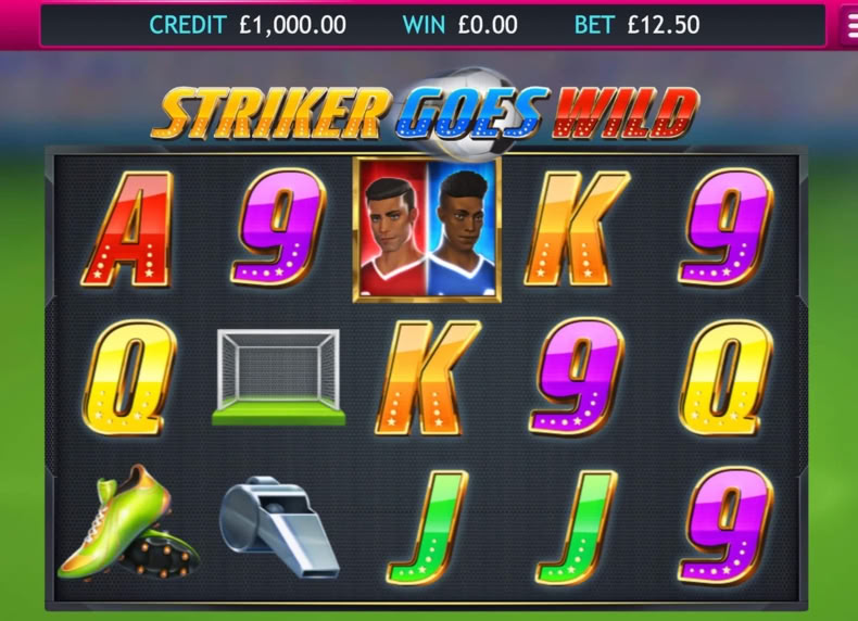 Striker Goes Wild game - play for free
