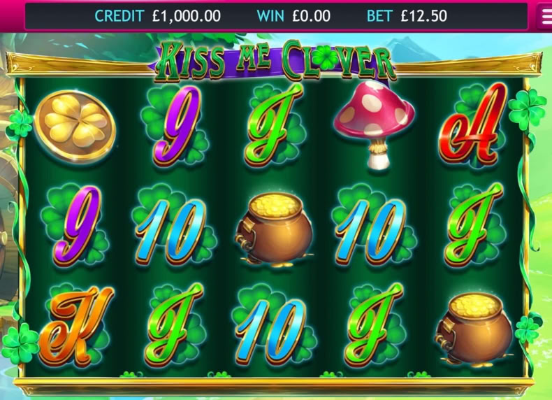 Kiss Me Clover game - play for free