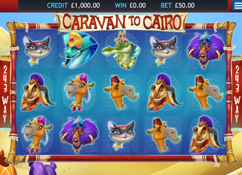 Caravan to Cairo game - play for free