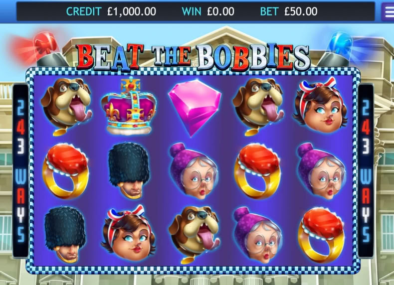 Beat the Bobbies game - play for free