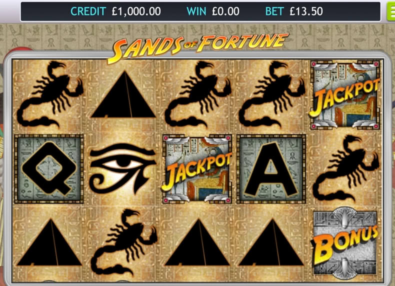 Sands of Fortune game - play for free