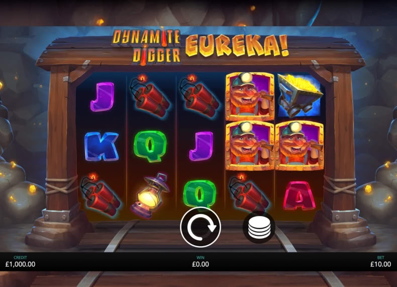Dynamite Digger Eureka game - play for free