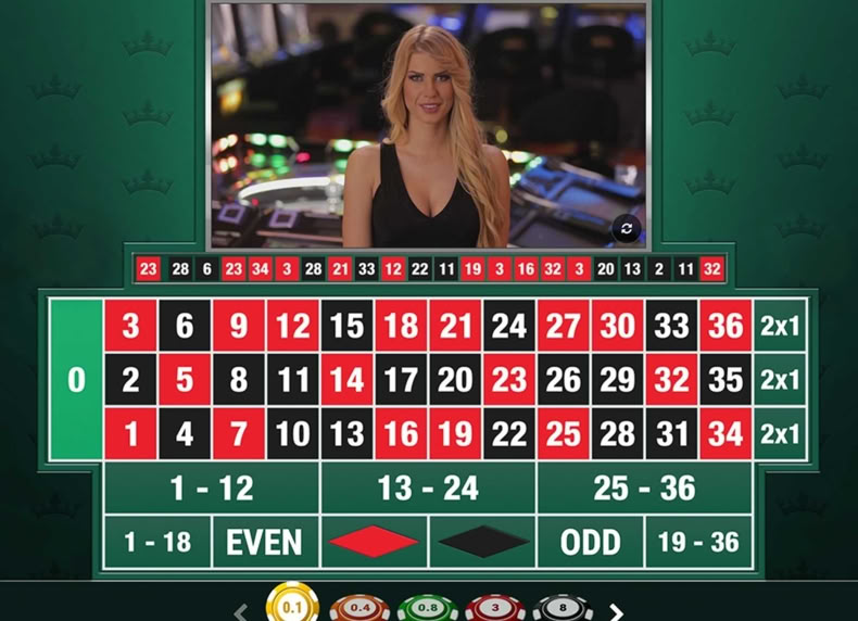 Lux Roulette game - play for free