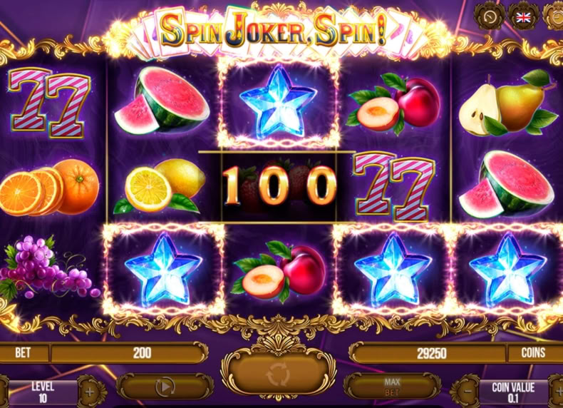Spin Joker, Spin game - play for free